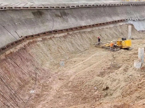 万秀基坑边坡加固